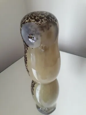 Buy Wedgwood Glass Paperweight Signed In The Form Of An Owl, Good Condition • 14.99£