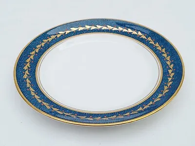 Buy Vintage Tuscan China Blue & Gold Side Plate, Saucer Plate (Dia: 16cm) • 7.25£