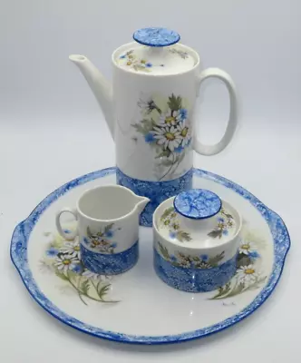 Buy Thomas Rosenthal Germany Porcelain Hand Painted Tea/coffee Pot Set - 4 Pcs. • 50.20£