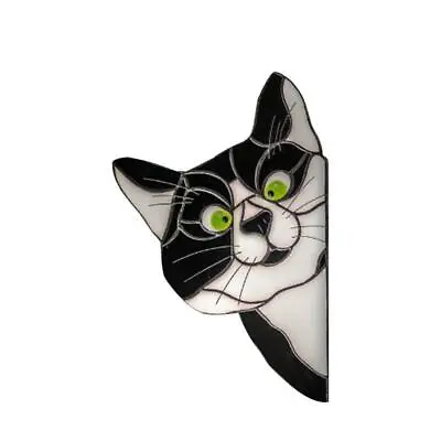Buy Cat Stained Acrylic Sun Catcher Kitten Window Sticker Suncatcher Glass Decor • 5.51£