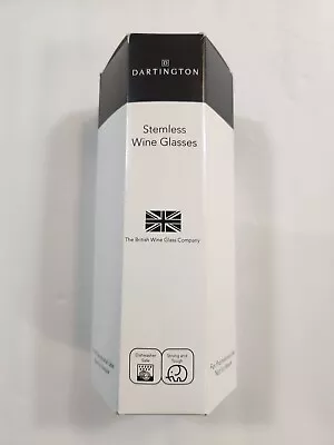 Buy Dartington Stemless Wine Glasses - British Wine Glass Company W Box - Set Of 2 • 33.77£