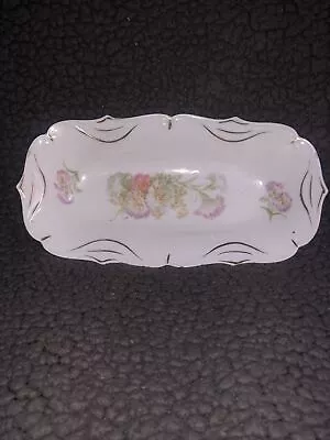 Buy Antique Bavarian Oval Dish With Floral Design • 17.05£
