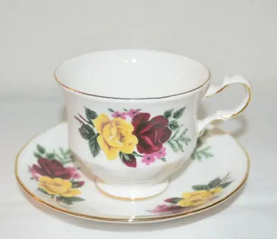 Buy Queen Anne Bone China A 67 I Made In China Tea Cup & Saucer 8630 Made In England • 4.73£