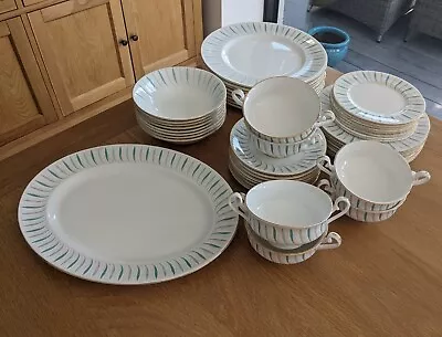 Buy 47 Pieces Of Royal Albert Bone China.  Lucerne  Dinner Service.  • 100£