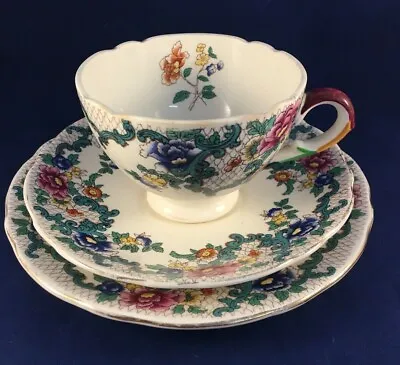 Buy Antique Royal Cauldon Victoria Pattern Tea Trio (Tea Cup, Saucer, Side Plate) • 14.99£