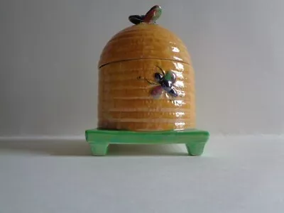 Buy Carlton Ware Lustre Beehive Honey Pot 1930'S • 18£