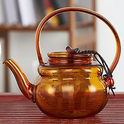 Buy High Borosilicate Glass Chinese Teapot Heatproof Lightweight • 14.24£