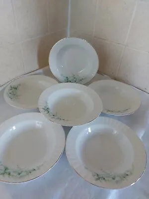Buy Royal Stafford Bone China Apple Blossom Rimmed Soup /cereal Bowl X 6 • 25£