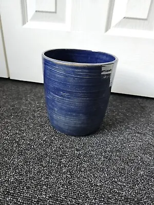 Buy Blue Faversham Pot. Lynn Pottery  • 15£
