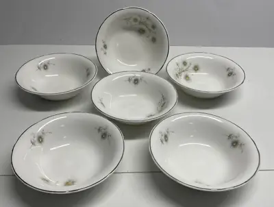 Buy Mayfair Bone China Muesli Bowls Set Of 6 With Floral Pattern ( D33), Tableware • 22.55£