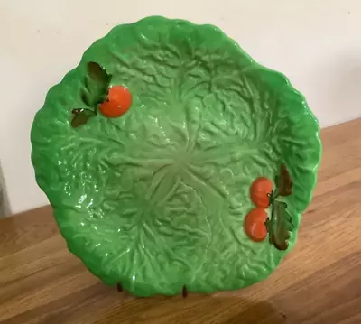 Buy Vintage Carlton Ware Serving Dish In Cabbage Leaf And Tomato Pattern ~ 9  Dia • 15£