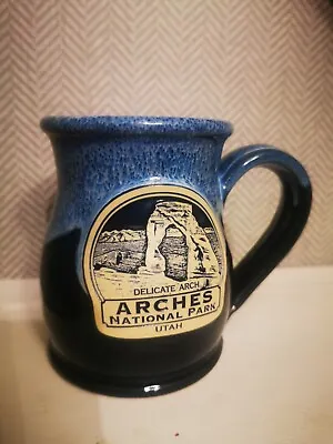Buy Deneen Pottery Arches National Park Utah Hand Thrown Coffee Mug - 2015 - USA • 24.99£