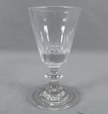 Buy Pittsburgh New England Hand Blown Panel Cut Flint Glass Wine Circa 1830s • 48.02£