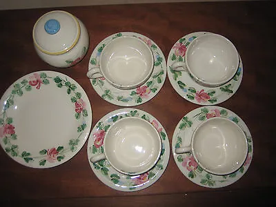 Buy A Lovely Hand Painted 11 Piece Laura Ashley Tea Set ( Hand Painted In Italy )  • 44.99£
