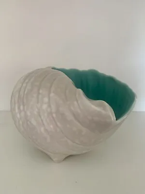 Buy Poole Pottery Conch Shell Planter Plant Pot, Two Tone. • 26.50£