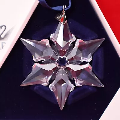 Buy 2000 Swarovski Snowflake Crystal Christmas Ornament. W/certificate And Box Vtg • 94.49£