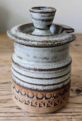 Buy Vintage Broadstairs Studio Pottery Jam Preserve Pot 12.5cm Height • 7.99£