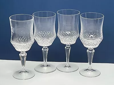 Buy Galway Crystal, Royal Irish (Cut, Plain Base) Claret Wine Glasses Set Of 4 • 94.65£