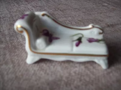 Buy Hammersley Miniature Fine Bone China Chaise Longue • 5£