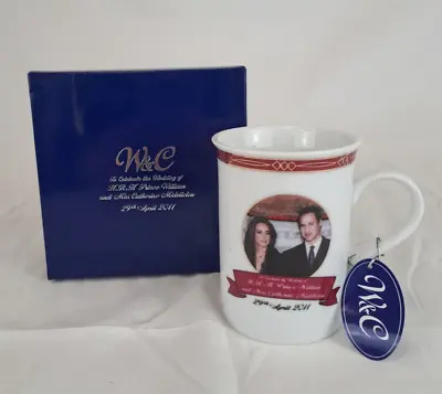 Buy William & Catherine Royal Wedding Commemorative Porcelain Mug Cup • 7.99£