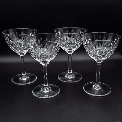 Buy Baccarat Crystal France Paris Liquor Cocktail Glasses 4 7/8  Set Of 4 FREE SHIP • 284.17£