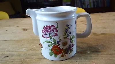 Buy Vintage Arthur Wood Pottery Floral 4.5  High Jug • 4£