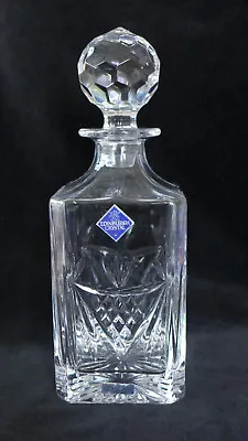 Buy Edinburgh Crystal Beauly Pattern Square Spirit Decanter Superb Condition- Etched • 29.99£