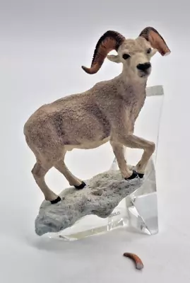 Buy Franklin Mint Alaskan Wildlife Mountain Goat Figurine DAMAGED TFM X1  YAE161 • 4£