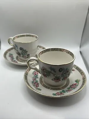 Buy John Maddock & Sons Indian Tree Cups And Saucers X2  • 3.99£