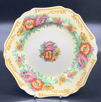 Buy John Maddock & Son Minerva Floral Plate 737954 • 8.45£