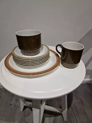 Buy Poole Pottery Coffee Cups & Saucers Set  • 0.99£