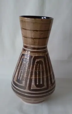 Buy Brown Vase Cinque Ports Pottery The Monastery Rye Mid Century Modern • 20£