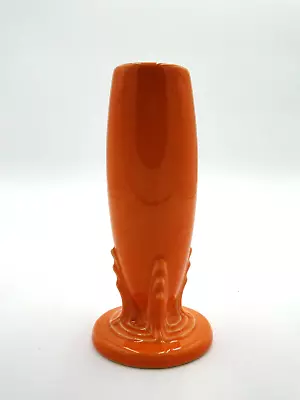 Buy Fiestaware VASE Poppy Orange HLC Fiesta Bud Vase • 142.26£