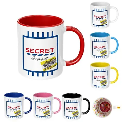 Buy Secret Santa Mug Gift Christmas Funny Novelty Humor Office Tesco Shopping Gift • 10.49£