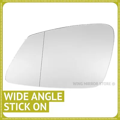 Buy Left Hand Passenger Side For BMW 5 Series 2010-2016 Wide Angle Wing Mirror Glass • 8.99£