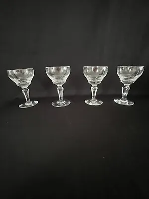Buy Four Art Deco Cocktail Or Port Glasses  • 20£
