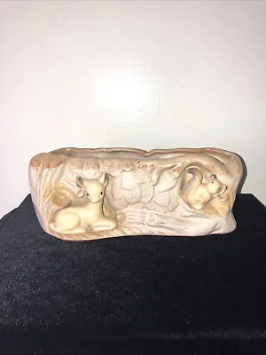 Buy Hornsea Red Clay Posy Trough-Deer And Squirrel  • 7£
