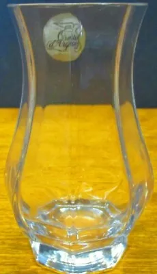 Buy Clear Lead Crystal Vase, Cristal D'Arques, France • 23.75£