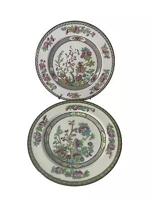 Buy Spode Indian Tree Plate With Cauldon Indian Tree Plate ( L110), Bone China • 17.20£