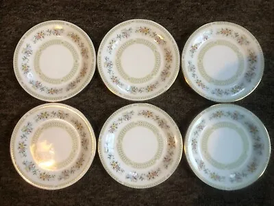 Buy Set Six Minton Broadlands Tea  Plates  16.5 Cm  Mint Condition Look Unused • 19£