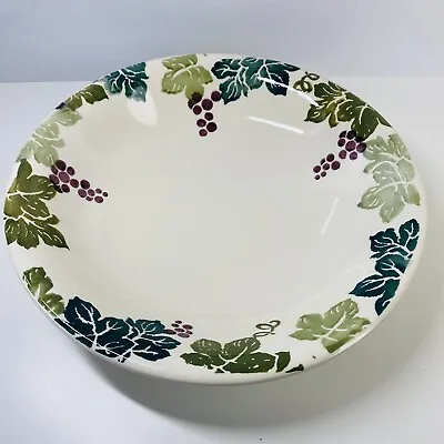 Buy Royal Winton Tradition Grapevine Hand Painted Spongeware Large 12.5  Bowl • 20£