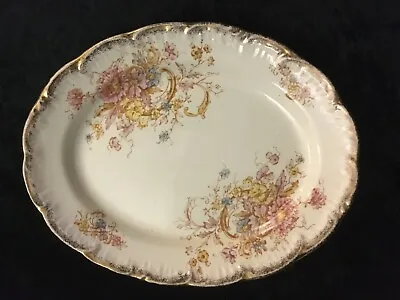 Buy Antique Crown Devon S F & Co. Fielding 204439 SEVRES Small Oval Platter / Plate • 12.95£