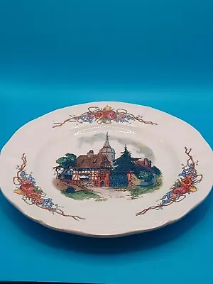 Buy Vintage Obernai By Sarreguemines Porcelain Dessert/Salad Plate • 9.60£