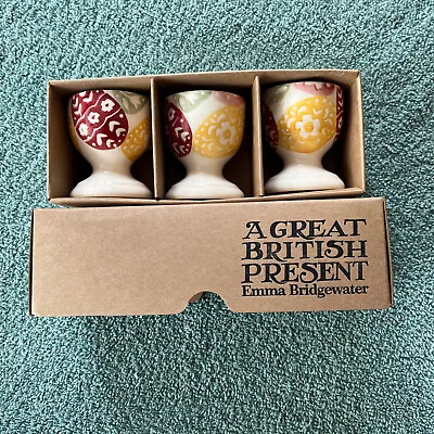 Buy New And Boxed Set Of 3 Emma Bridgewater  Easter Egg Cups. • 17.95£