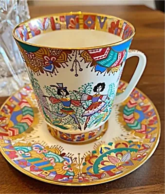 Buy Imperial Porcelain Cup Saucer Gold Lomonosov • 332.97£