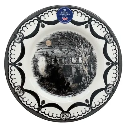 Buy 2 Royal Stafford Halloween Wicked Witches Coven Cauldron Ghost Salad Plates • 61.75£