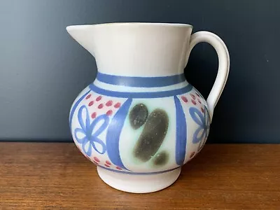 Buy Buchan Portobello Scottish Stoneware Pottery Hand Painted Floral Medium Jug • 10£
