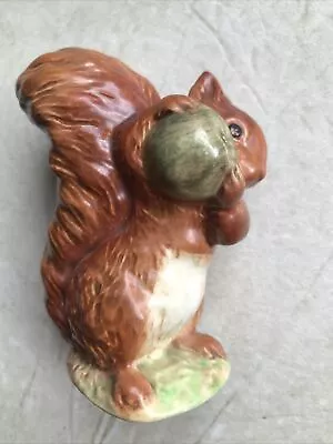 Buy Vintage Beswick Beatrix Potter Squirrel Nutkin Gold Back Stamp Collectable • 19.99£