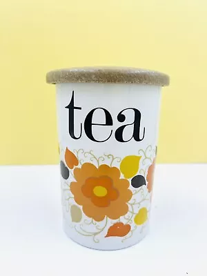 Buy Vintage Crown Devon Tea Storage Jar, Retro Tea Cannister • 12£