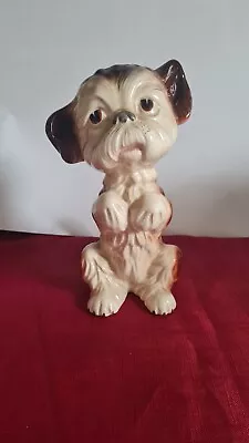 Buy Vintage Staffordshire Puppy Dog Figurine - Melba Ware Collectors 1960's • 12£